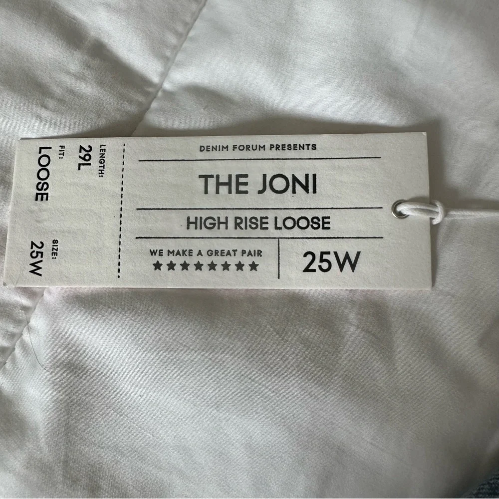 Aritzia Denim Forum The Joni High Rise Loose Jeans - Picture 16 of 16